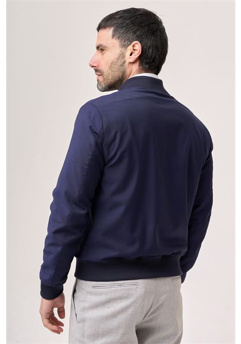LUIGI BORRELLI コットンジャケット ダブル ネイビー L相当 OUTER | LUIGI BORRELLI TOKYO ONLINE STORE（ルイジボレッリ